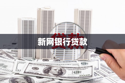 济宁新网银行贷款