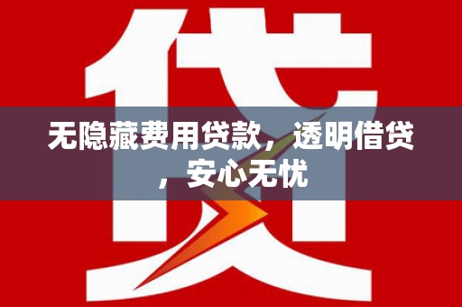 济宁无隐藏费用贷款，透明借贷，安心无忧