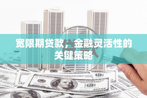 济宁宽限期贷款，金融灵活性的关键策略