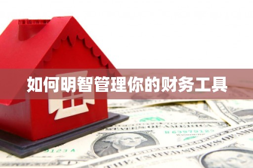 济宁如何明智管理你的财务工具