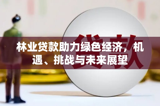 济宁林业贷款助力绿色经济，机遇、挑战与未来展望