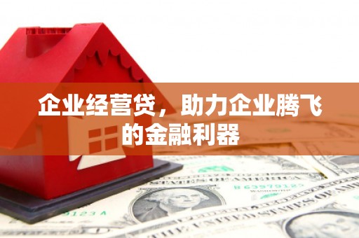 济宁企业经营贷，助力企业腾飞的金融利器