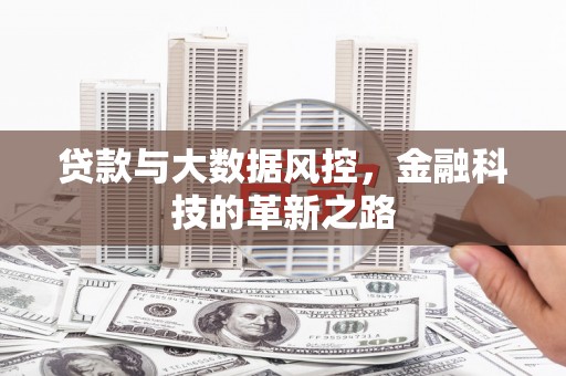 济宁贷款与大数据风控，金融科技的革新之路