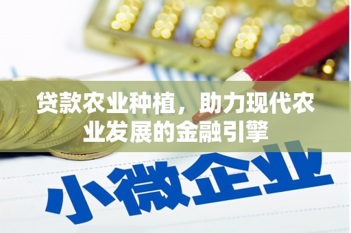 济宁贷款农业种植，助力现代农业发展的金融引擎