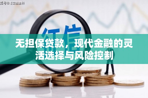 济宁无担保贷款，现代金融的灵活选择与风险控制