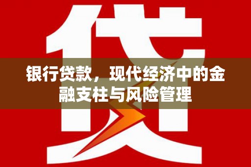 济宁银行贷款，现代经济中的金融支柱与风险管理