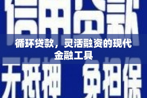 济宁循环贷款，灵活融资的现代金融工具