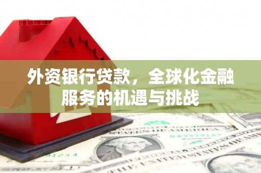 济宁外资银行贷款，全球化金融服务的机遇与挑战