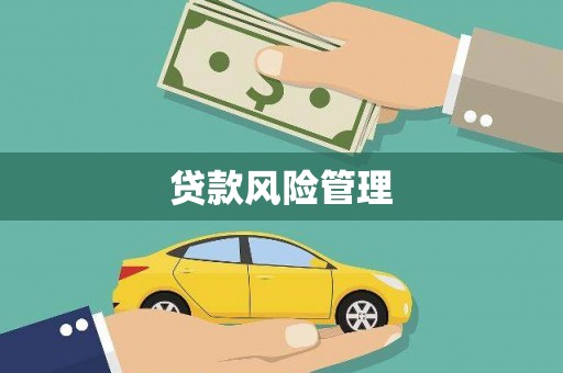 济宁贷款风险管理