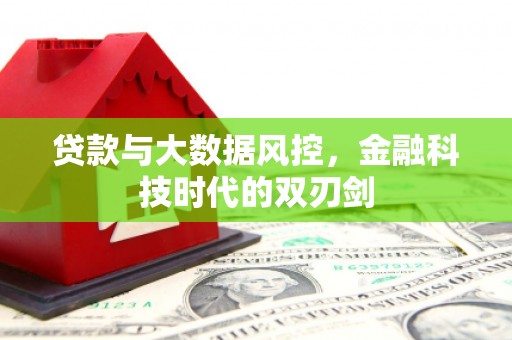 济宁贷款与大数据风控，金融科技时代的双刃剑
