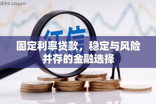 济宁固定利率贷款，稳定与风险并存的金融选择