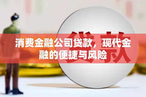 济宁消费金融公司贷款，现代金融的便捷与风险