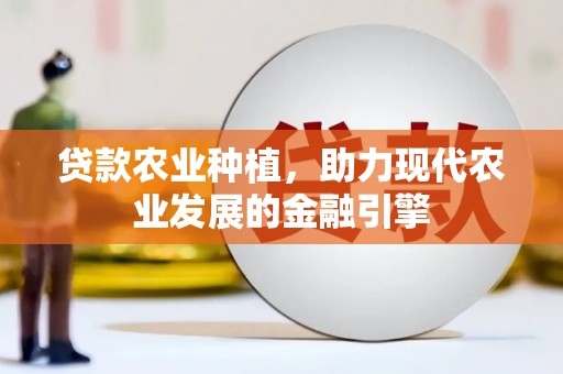 济宁贷款农业种植，助力现代农业发展的金融引擎