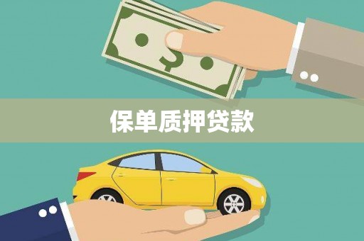 济宁保单质押贷款