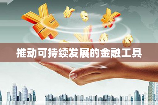 济宁推动可持续发展的金融工具